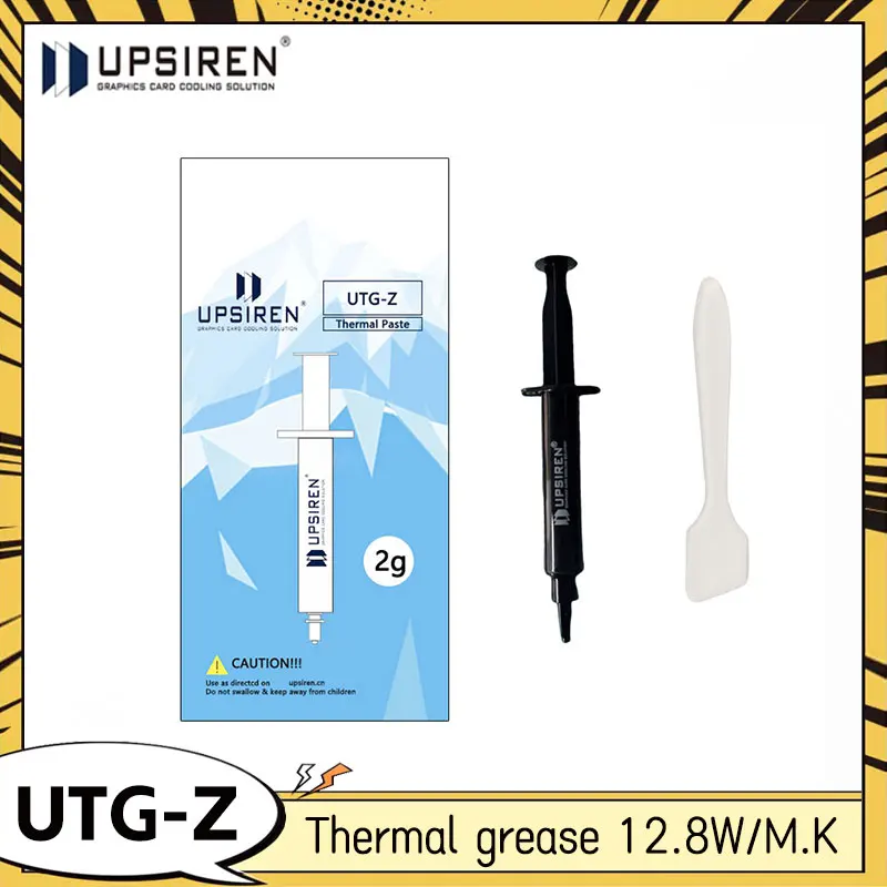 UPSIREN UTG-Z Thermal Grease 12.8W/MK 2g/4g/8g/30g CPU/GPU Core Thermal Grease High Performance CPU Graphics Card Thermal Grease