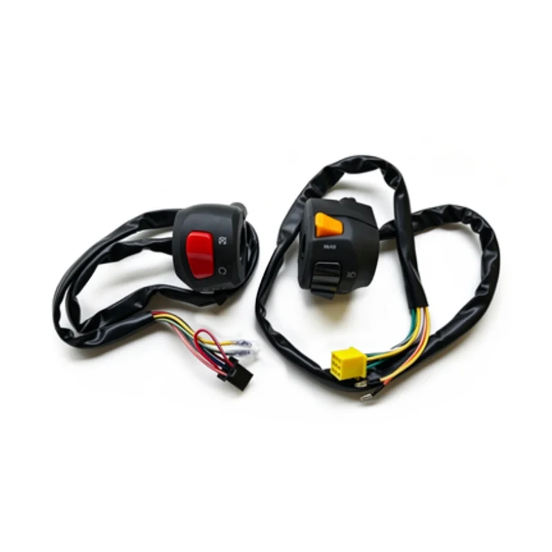 Motorcycle Handlebar Switch Assembly Electric Starter Horn Switch Handle For Suzuki 250cc GN250 GN 250