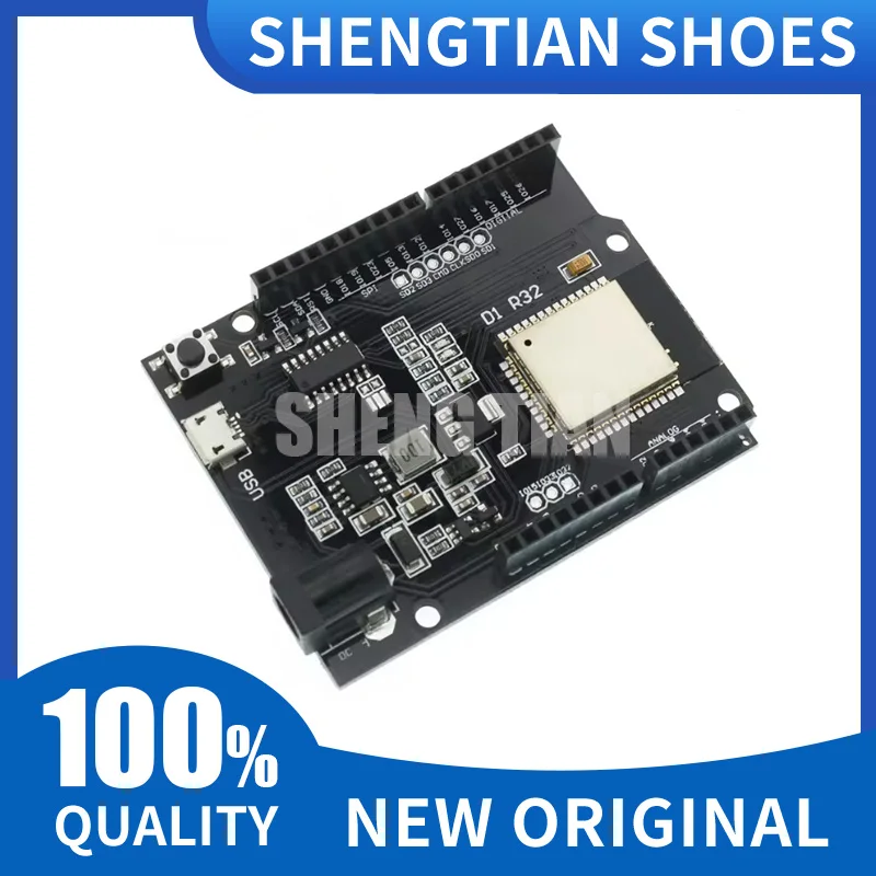 ESP32 For Wemos D1 Mini For Arduino UNO R3 D1 R32 WIFI Wireless Bluetooth Development Board CH340 4M Memory One