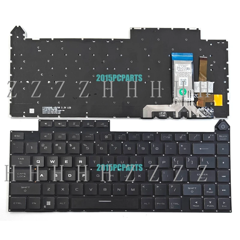 

Черная клавиатура с подсветкой (US) для Asus ROG Strix G16 G614 G614J G614JU G614JV G614JZ