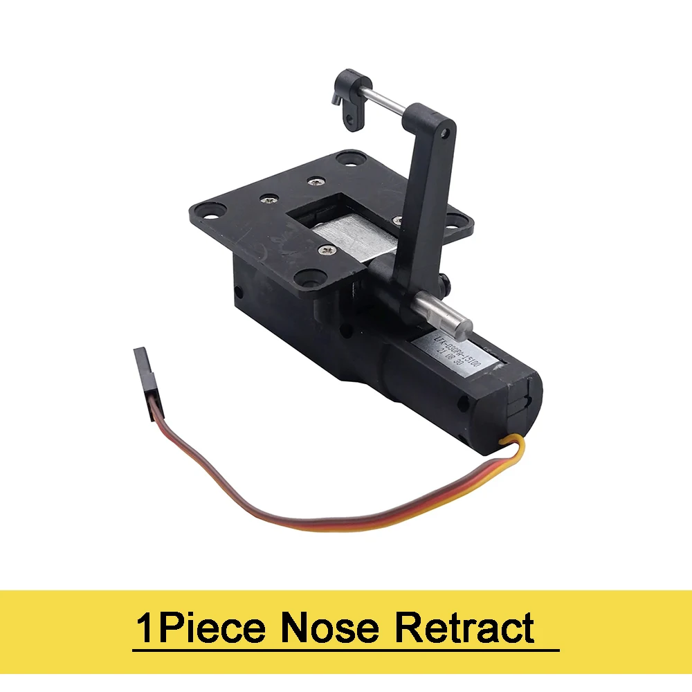 SKYAREA Servoless Retract mit Metallblock, elektrisches einziehbares Fahrwerk, Nasen-Retract 15091 m, für RC Fix Wing Airpalne 5