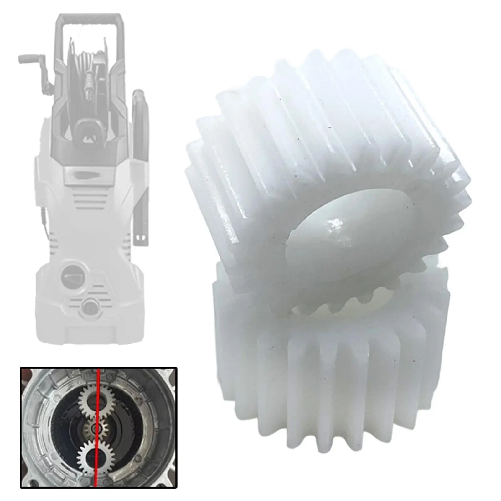 

2 Pieces Car Wash Machine Gears ABS Lightweight Gears for K3