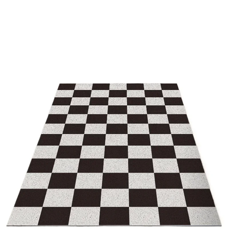 

Living Room Decorative Mat Bedroom Soft Fluffy Modern Floor Carpet, Small Area Carpet Washable