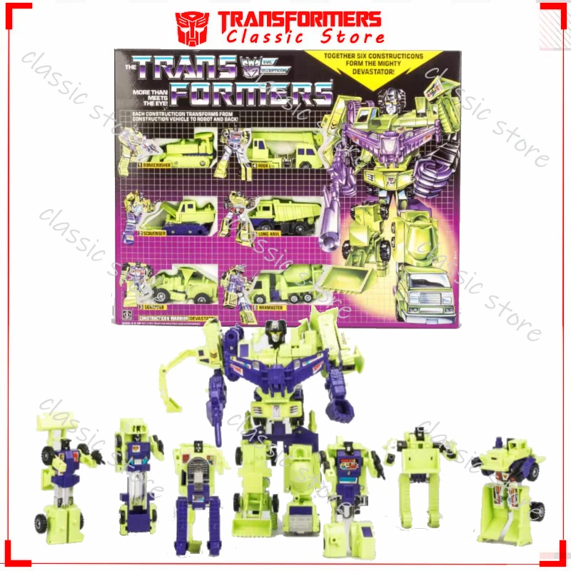 

In Stock Classic Transformers Toys G1 Reissue KO Edition Hercules suit Cybertron Autobots Action Figures Collectible Gifts