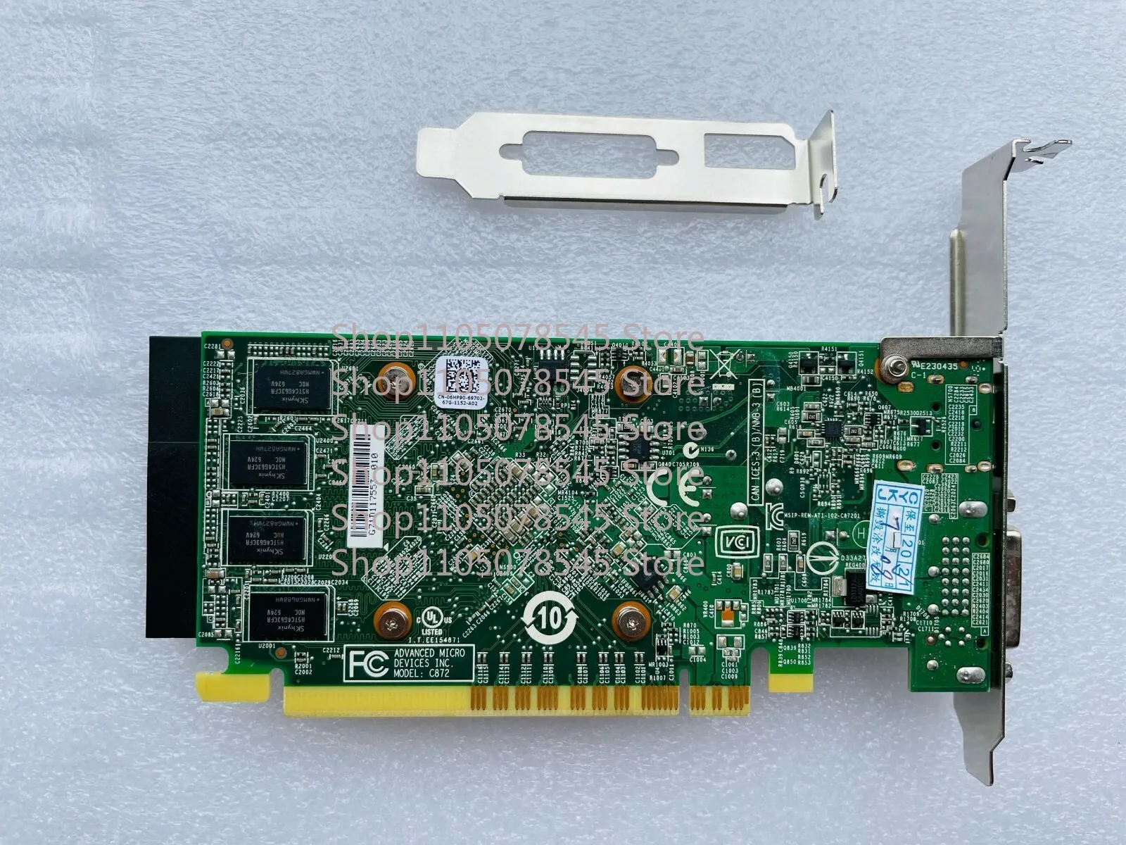 لبطاقة رسومات الفيديو Dell AMD ATI Radeon R7 350X 4GB PCI-Express