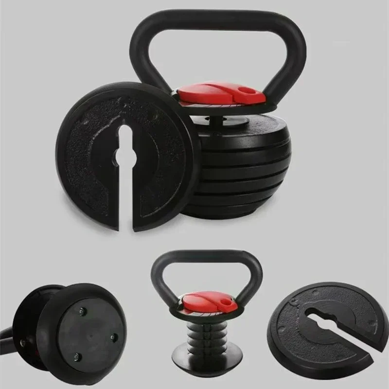 Cast Iron Adjustable Kettlebell Reliable Quality For Gym Fitness Equipment And Full Body Strength Training Hot Sale