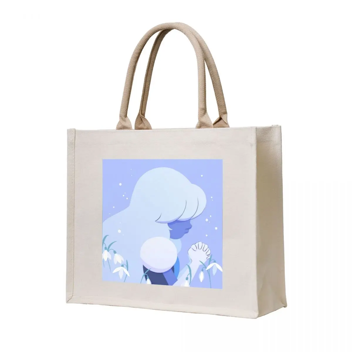 Pastel Sapphire portrait Tote Bag great bag hand bag Shopping bags Shopper handbag
