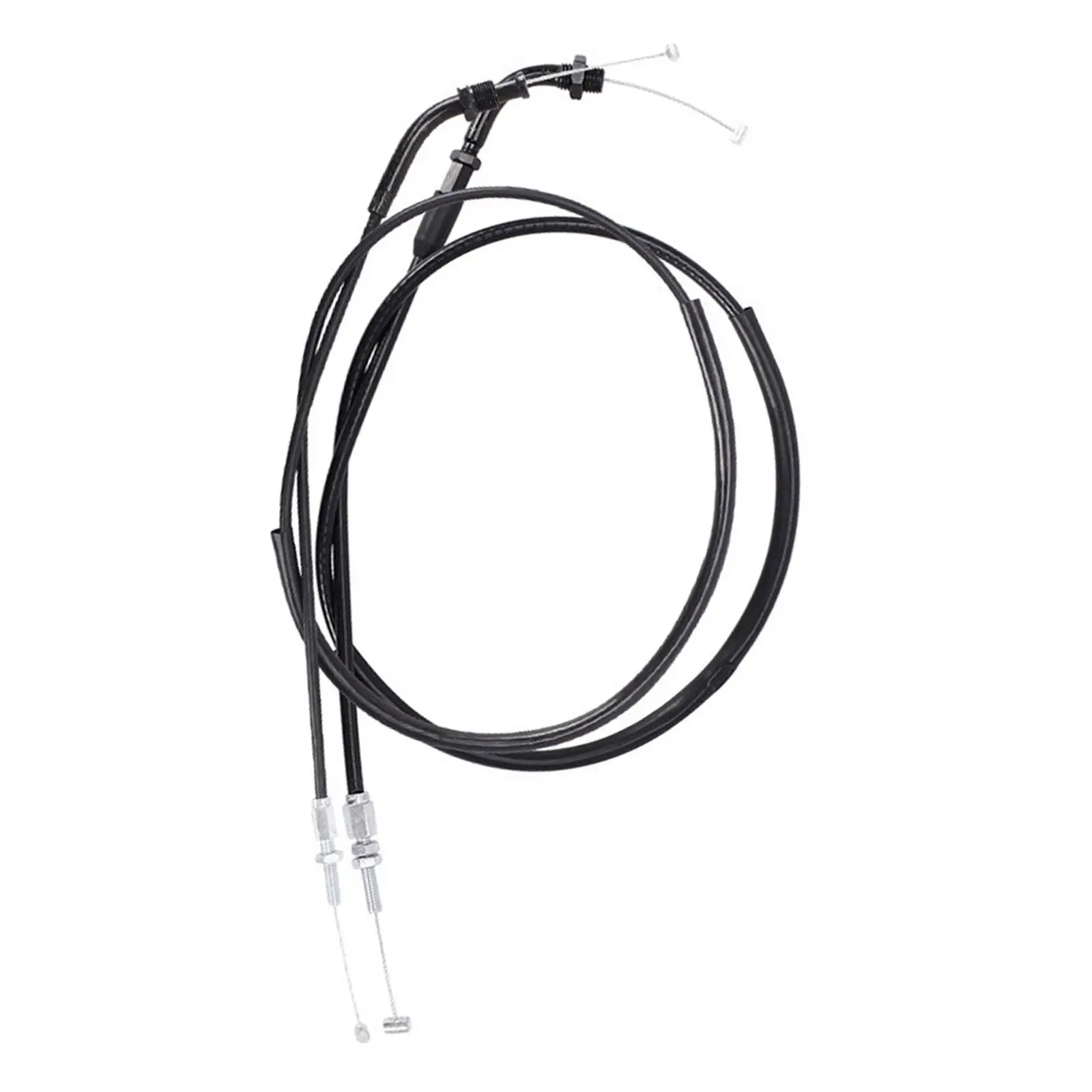 Durable Steel Wire Motorcycle Throttle Cable Upgrade Line Modification Accessory for 200cc Engine Motorcycle and Pit Bike