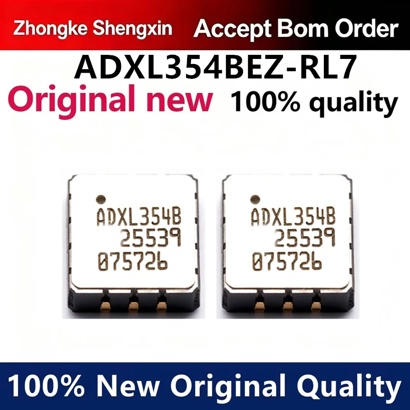 (5pcs-100pcs) ADXL354BEZ-RL7 LCC-14 Attitude Sensor/Gyroscope Chip Original Stock New Packaging