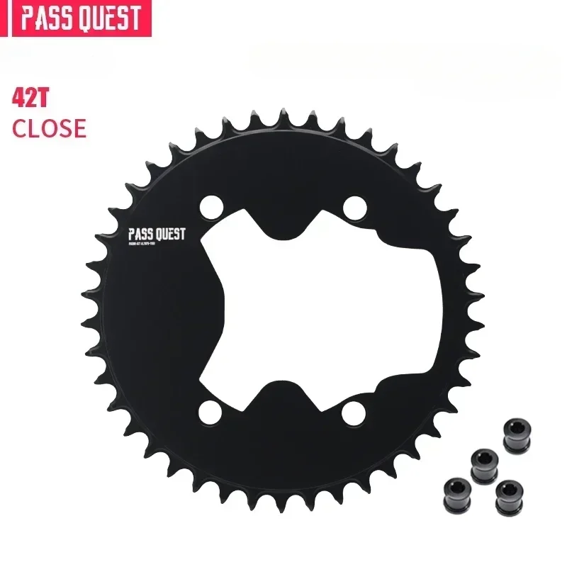pass quest 56t r8100用　ナローワイド　チェーンリング PASS QUEST 110BCD チェーンリング シマノ 105 R9200 R8100 R7100