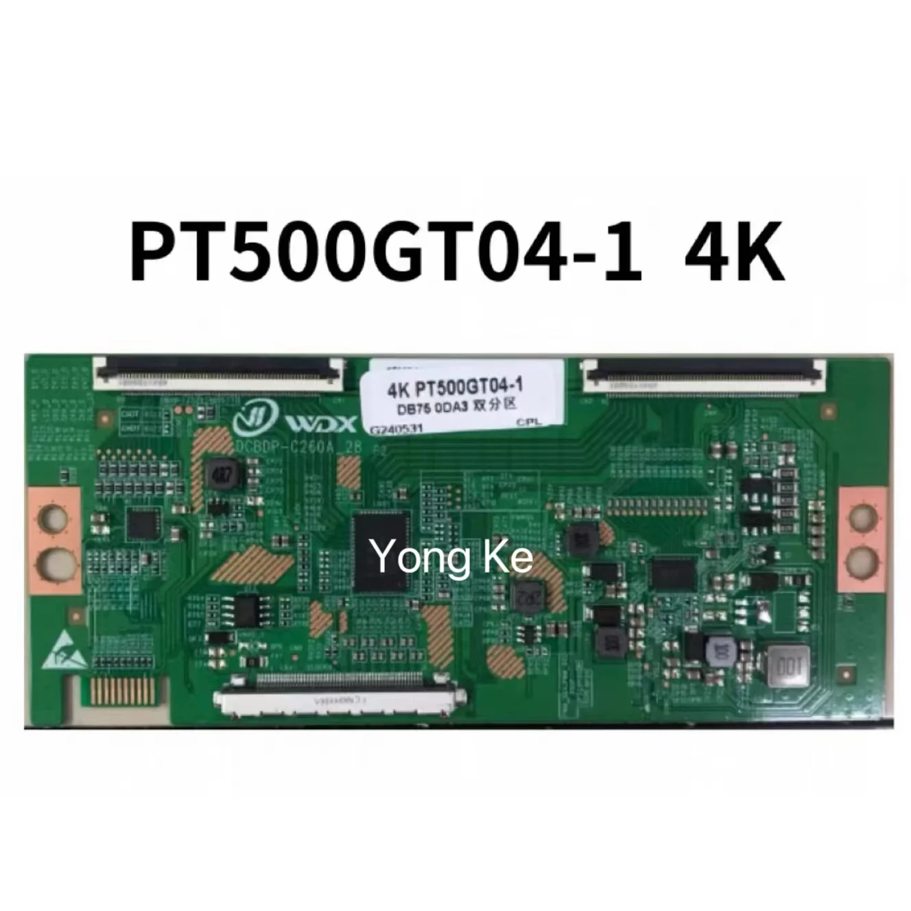 Newly upgraded Huike 50 inch logic board PT500GT04-1 4K 2K dual 60PIN