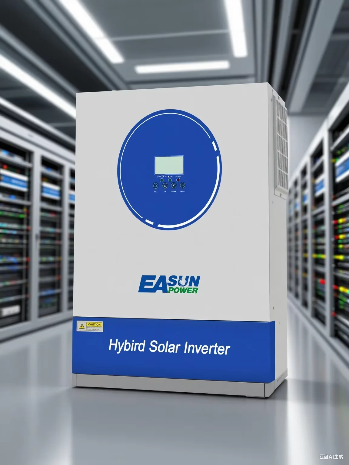 EASUN 36KW Dreiphasiger 380V Hybrid-Wechselrichter 48V Off-Grid 450A PV 500VDC Dual MPPT Solarladegerät mit Parallel-WIFI-BMS-Unterstützung