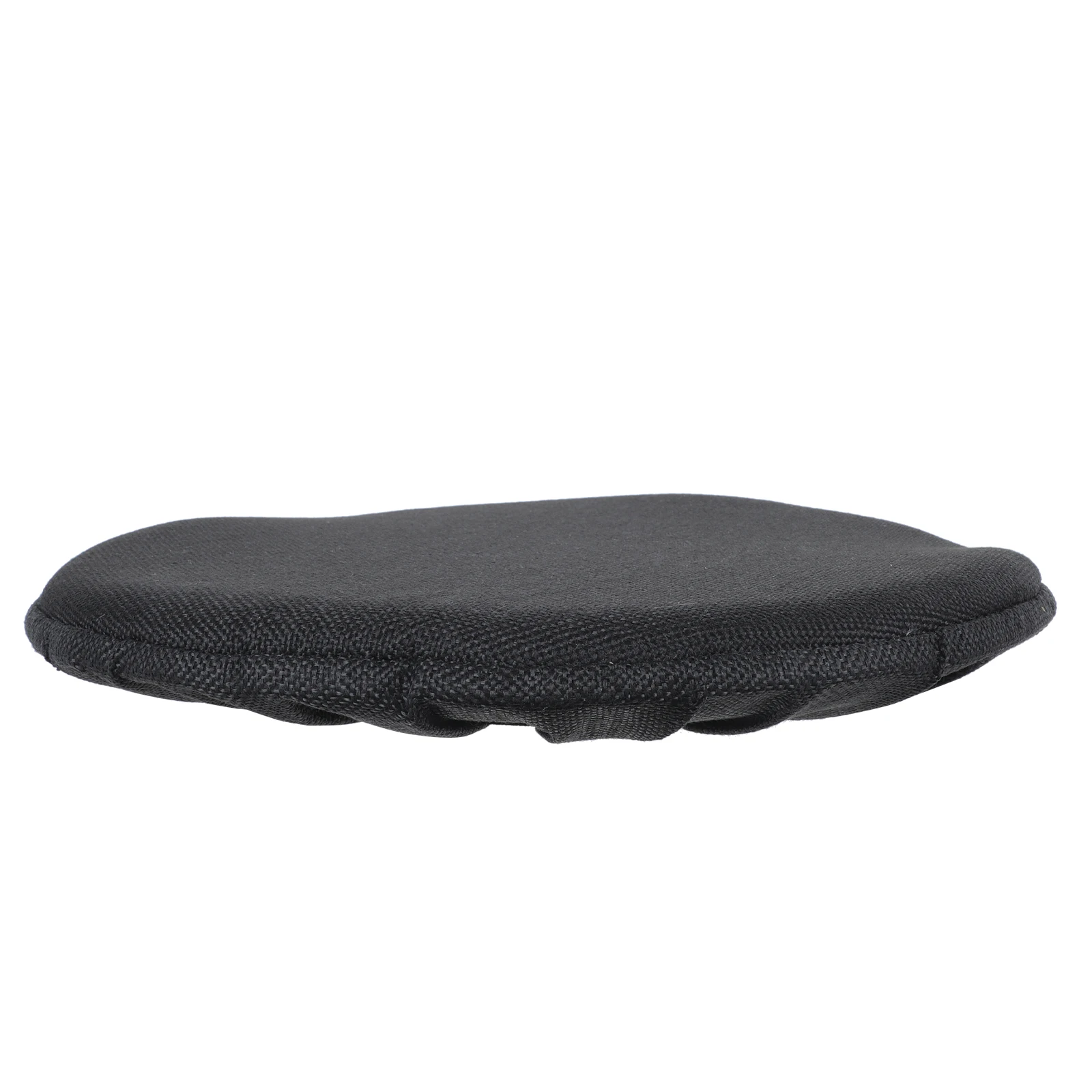 

Round Stool Cushion Chair Cover Washable Seat Covers for Home Office Black Simple Elastic Material Practical Long Use