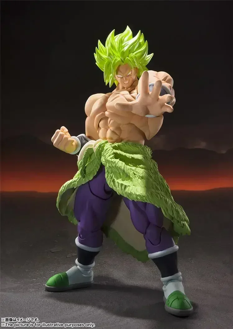 Auf Lager Bandai Dragon Ball SHF SHfiguarts Broly Fullpower Actionfiguren Anime Modell Spielzeug Figura Pvc Geschenk