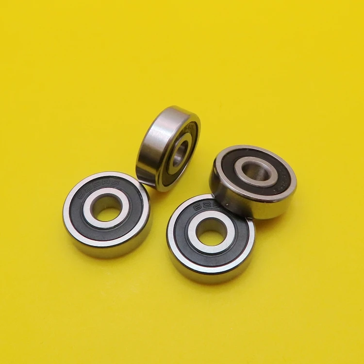 Imagem -02 - Nbzh Bearing500 Pcs Dupla Vedação de Borracha Capa Rolamento de Esferas Profundo Sulco 6252rs 5*16*5 mm