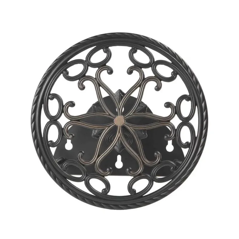 

Garden LBG671 Aluminum Decorative Wall Mount Butler Garden Hose Reel