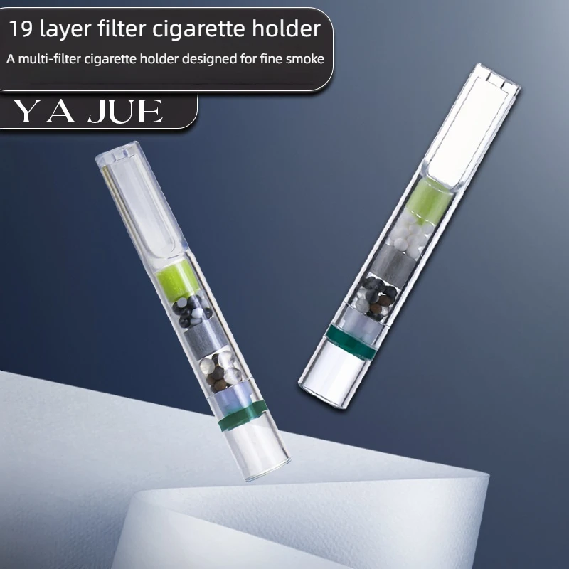 Yajue Disposable Cigarette Filter Tips for Thin cigarette Tar Filter Mouthpiece with Multistage Filtration