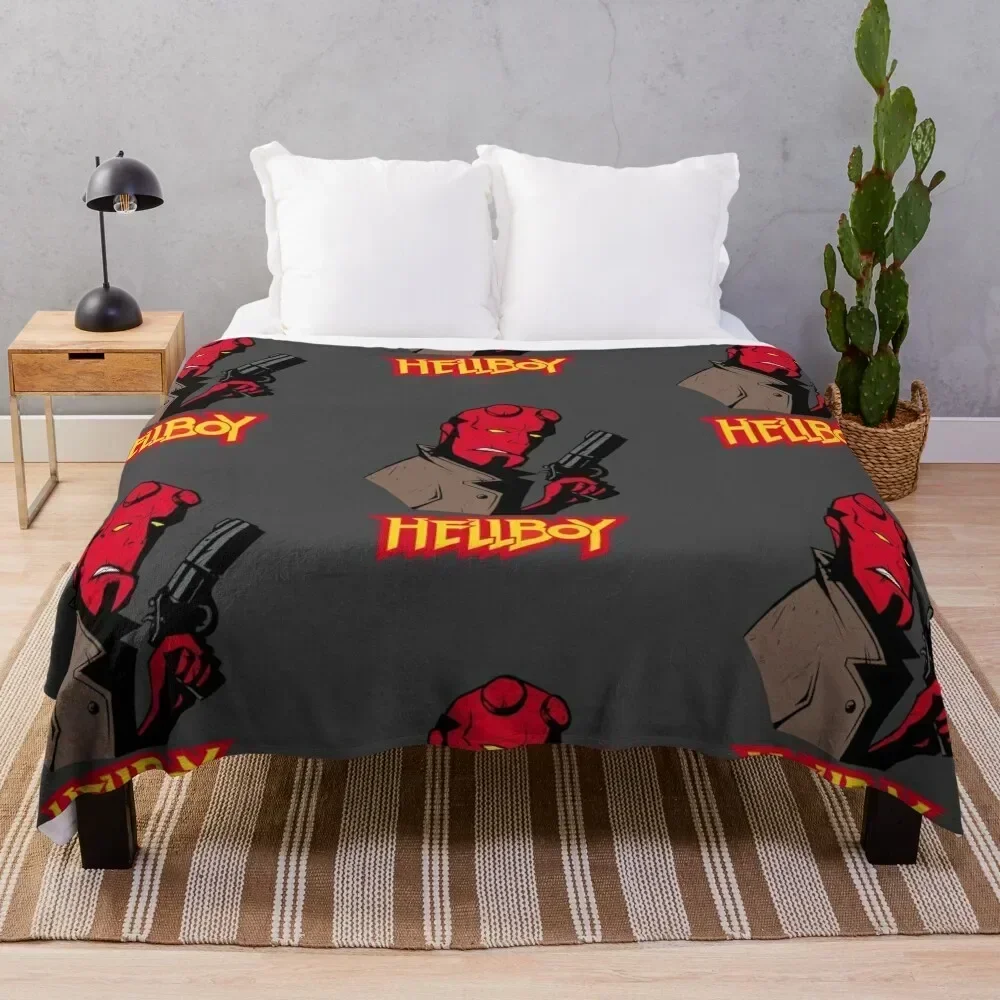 

Hellboy Throw Blanket Luxurious Soft Blanket Holiday Gift for Family