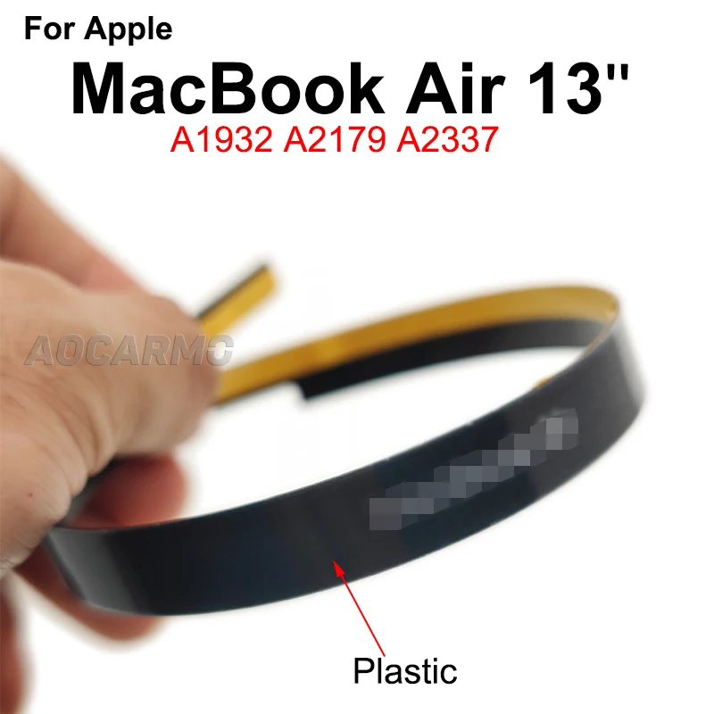 Aocarmo Do Macbook Pro 13'' A1706 A1708 A1989 A2159 A2251 A2289 A2338 Air A1932 A2337 Ramka Ekranu LCD Przednia Obudowa z Logo z Tworzywa Sztucznego — zdjęcie produktu 6