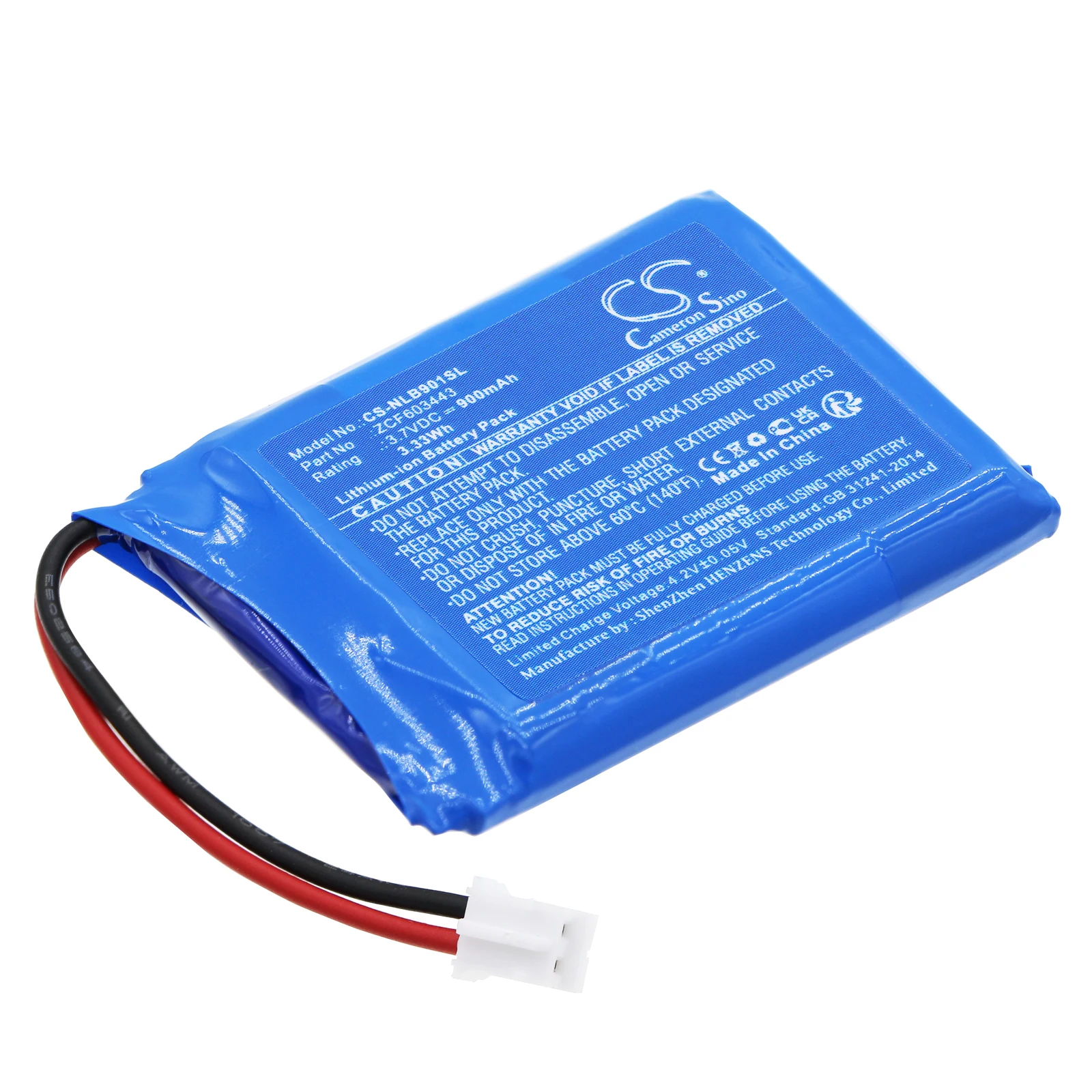 

CS Replacement Battery For Nolan N-COM 901 X, N-COM 901X, N-COM B601, N-COM B901, N-COM B901K,