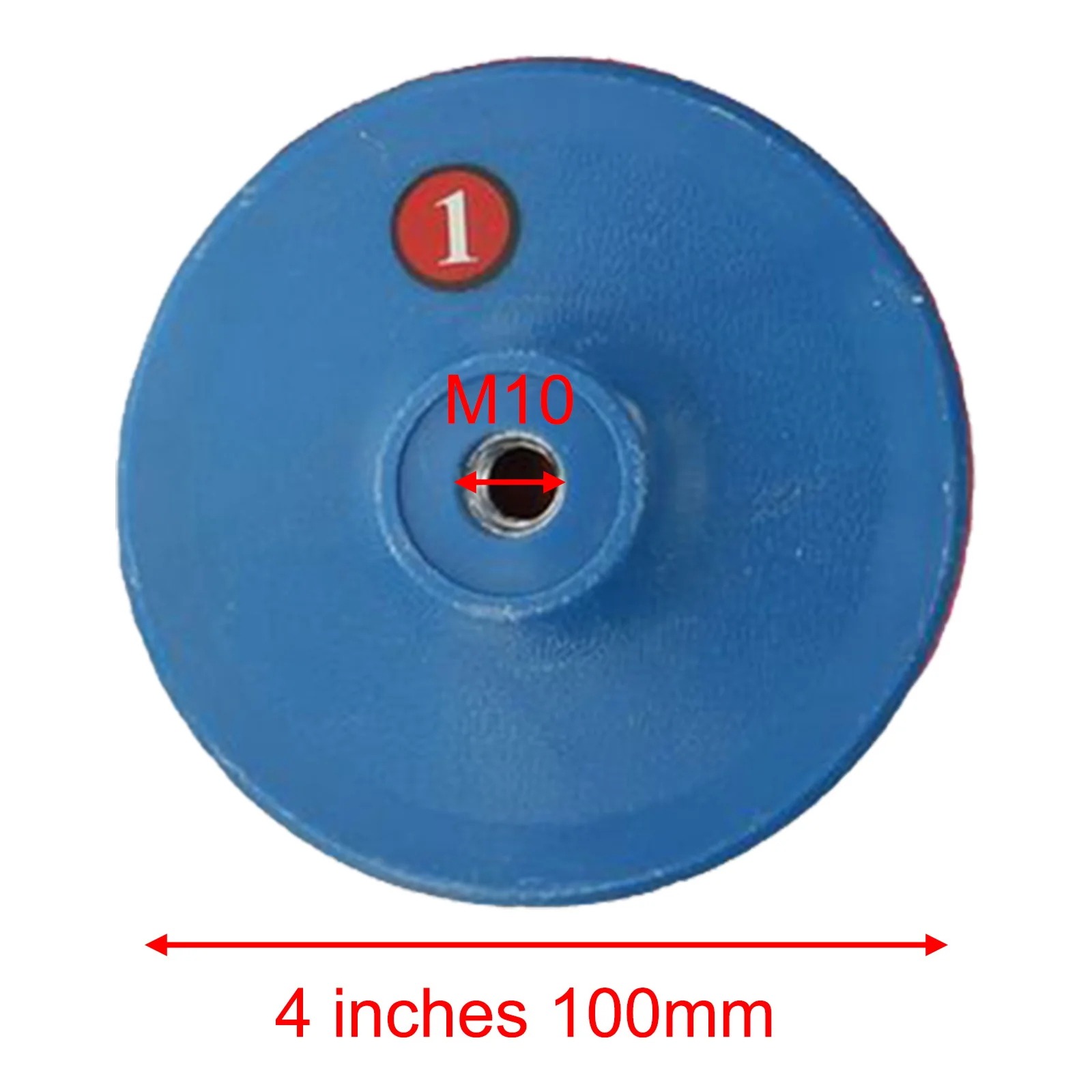 Dry Polishing Polishing Pads 100mm 4inch Power Tool Accessory Efficient Performance Multiple Grits 4mm Thickness