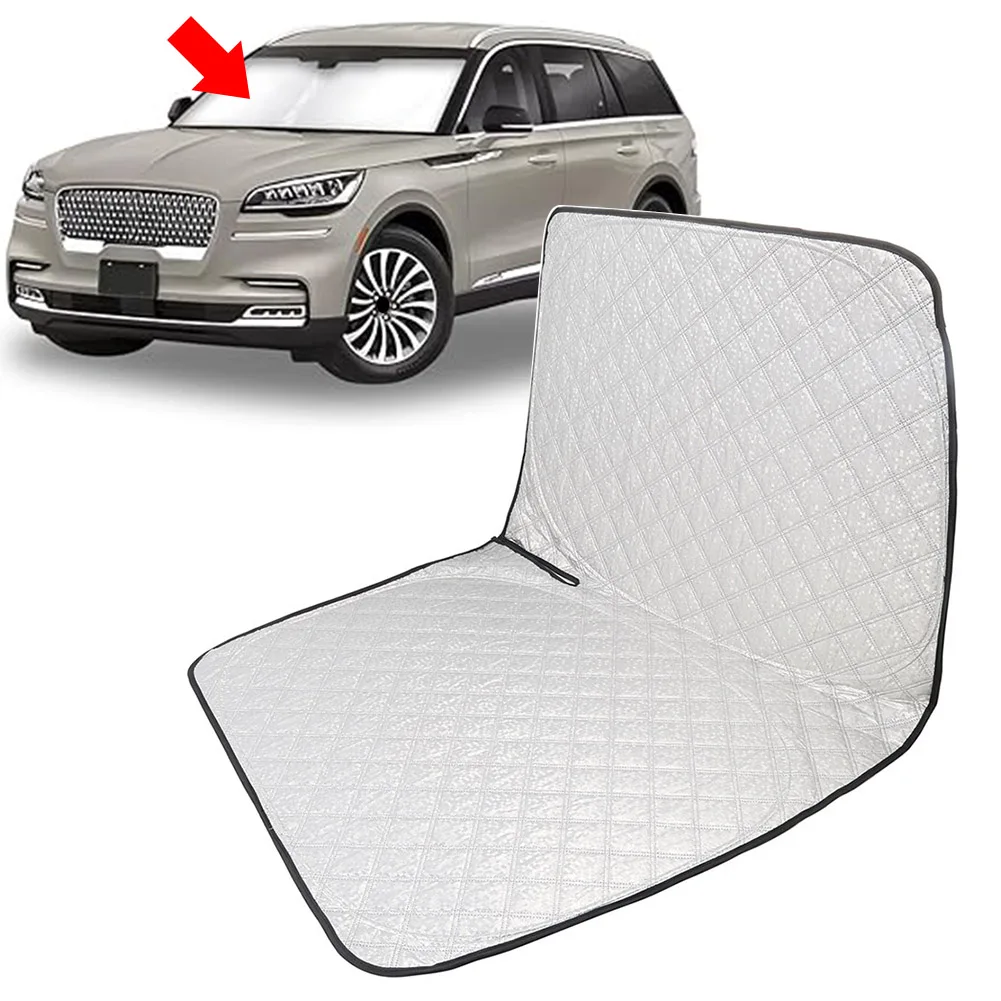 

Car Foldable Windshield Sun Shade Visor Protector For Lincoln Aviator 2020-2024