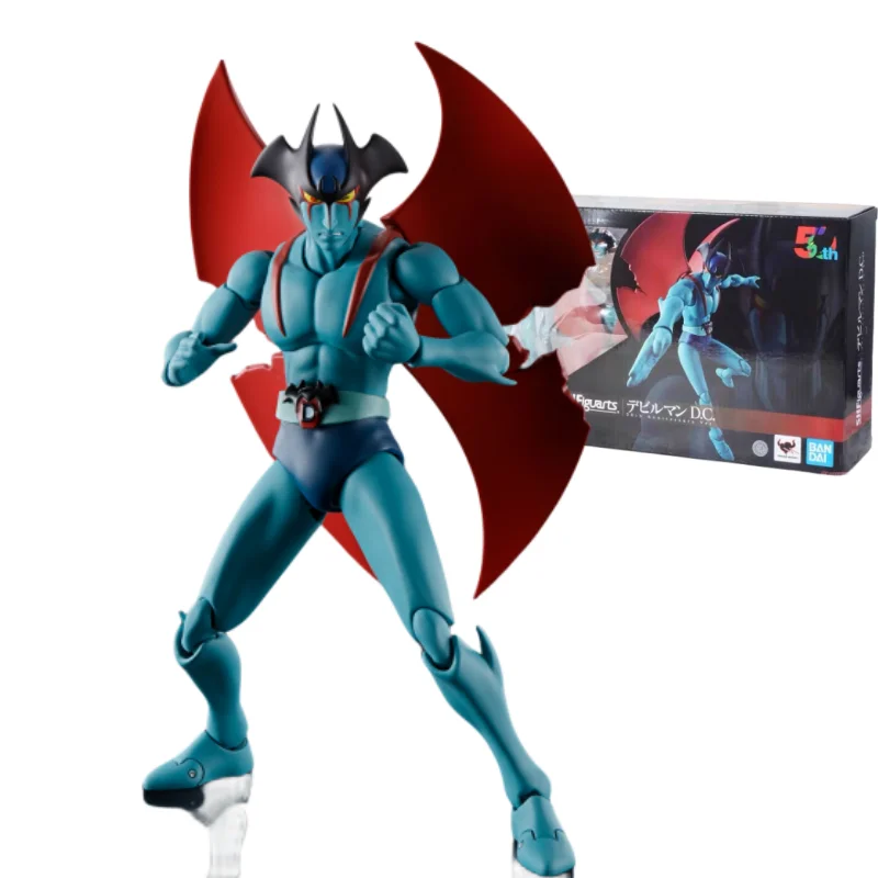 Bandai S.H.Figuarts Devilman D.C. Anime Action Pvc Figure 50th Anniversary Ver. Collector Model Toys In Stock