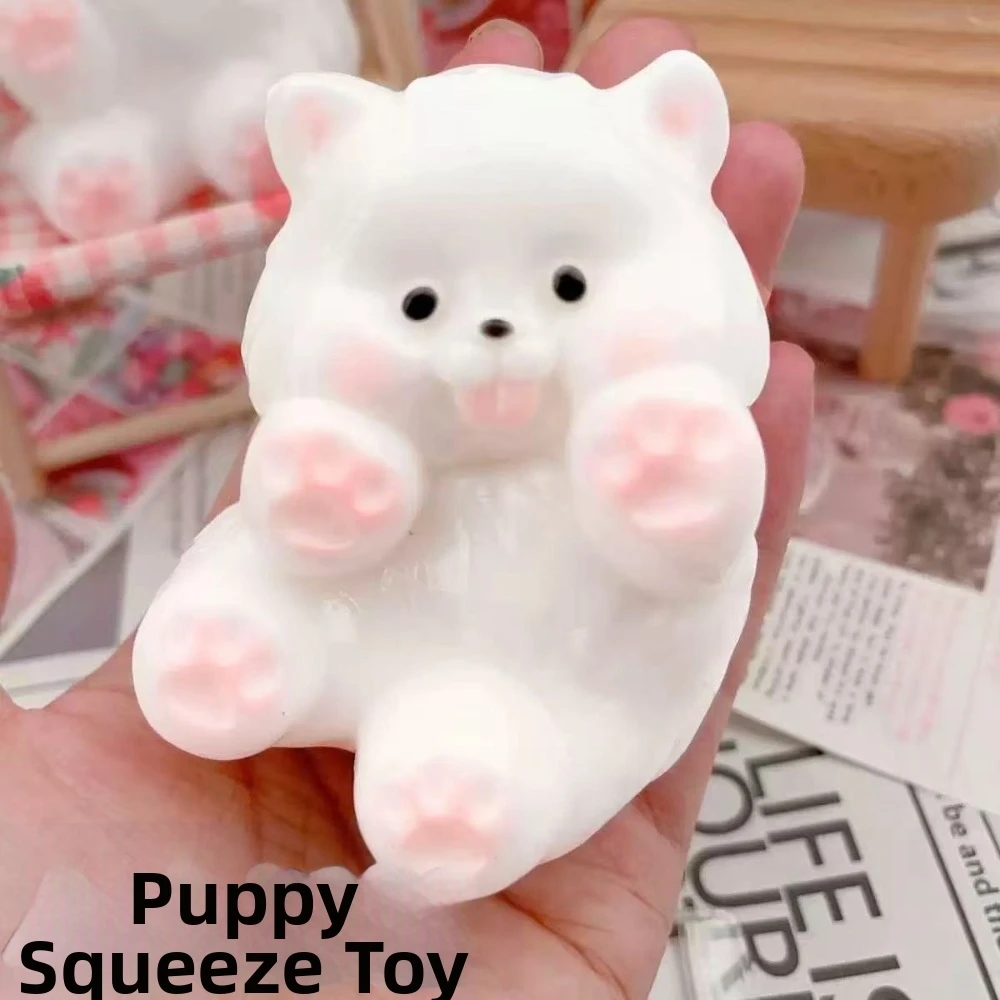 Handmade Stress Relief Muddy Texture Slow Rebound Texture Kneading Music Soft Realistic Flowing Liquid Cartoon Squeeze