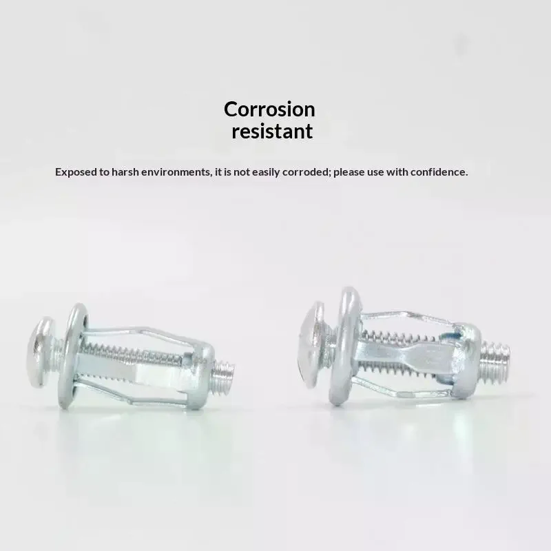 Petal Shape Rivet Nut 10pcs M4 M5 M6 M8 Heavy Duty Metal Bolt Nut Set for Automotive Furniture Installation