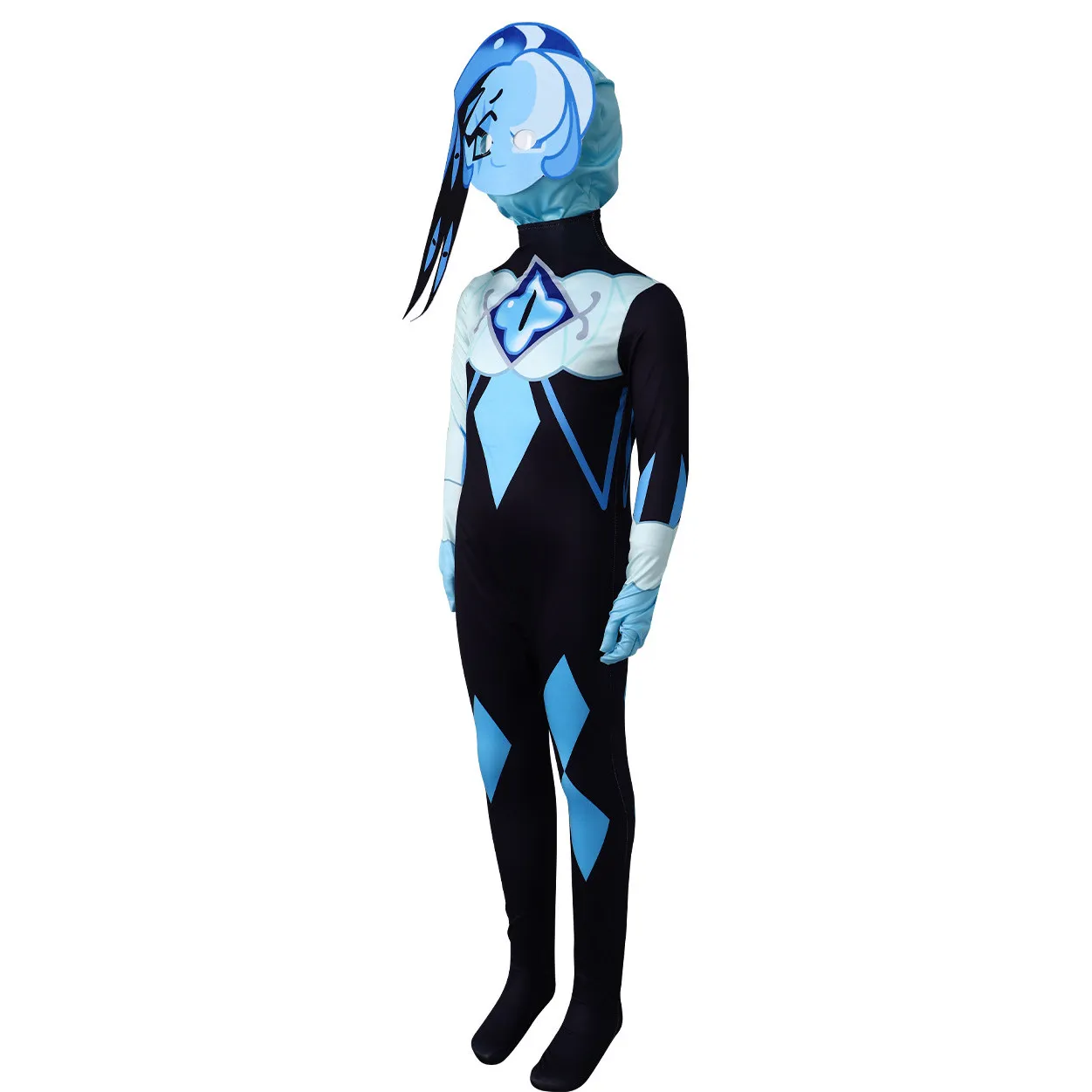 Bla adow Milk Cookie Gingerbread Man  Jumpsuit Stage Performance Role-plang Costume loween Character Costume