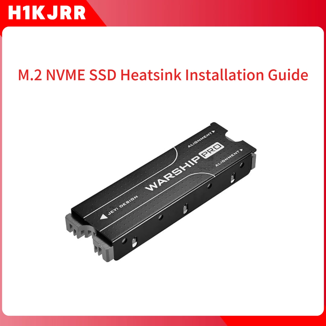 Радиатор SSD M.2 2280, двусторонний охлаждающий металлический радиатор, совместимый с PS5/PS5 Slim/PS5 Pro и Samsung 980 Pro/990/WD SN850/770