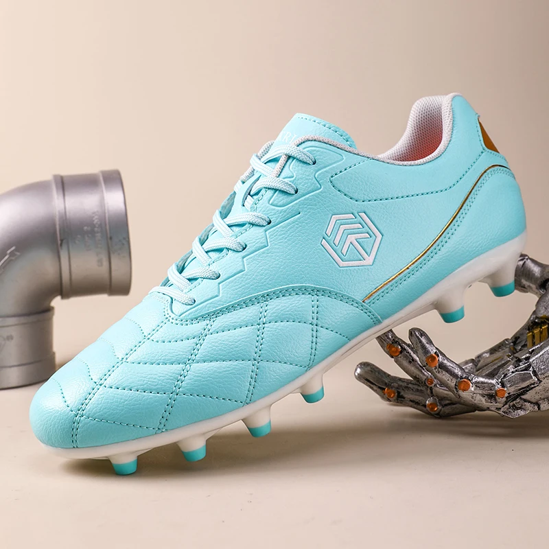 Neue Männer Fußball Stiefel Gras Atmungsaktive Spiel Outdoor Sport Fußball Schuhe Stollen Lange Spikes Komfortable Training Jungen Nicht Slip – Detail 23