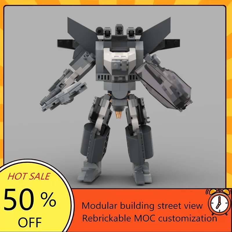 

Набор из 231 детали: Популярная модель из фильма «Звездные войны», конструктор MOC, пиратский мех, модульные технологичные блоки, подарок на праздник, игрушка для сборки, детский набор