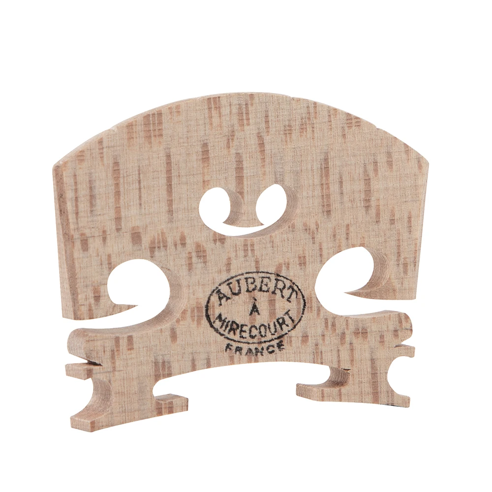 France Aubert Violin Bridge Fiddle Maple Wood Bridge for 4/4/3/2/1 Elected Maple Wood Violin Bridges  Violin Accessories Parts