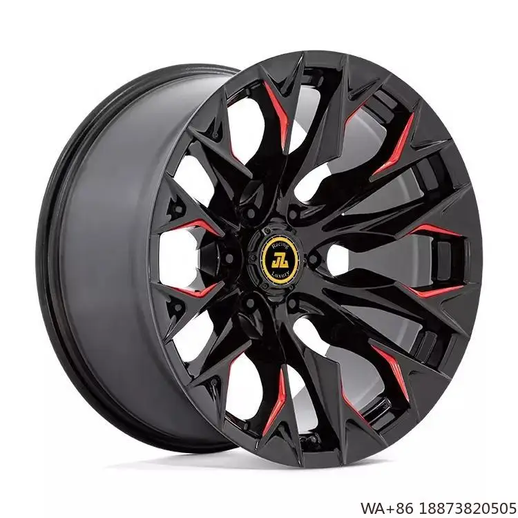 

Jiangzao Casting Alloy Wheels 16 17 18 20 Inch 5x150 5x139.7 6x139.7 Rims Offroad Wheel for Track 4x4