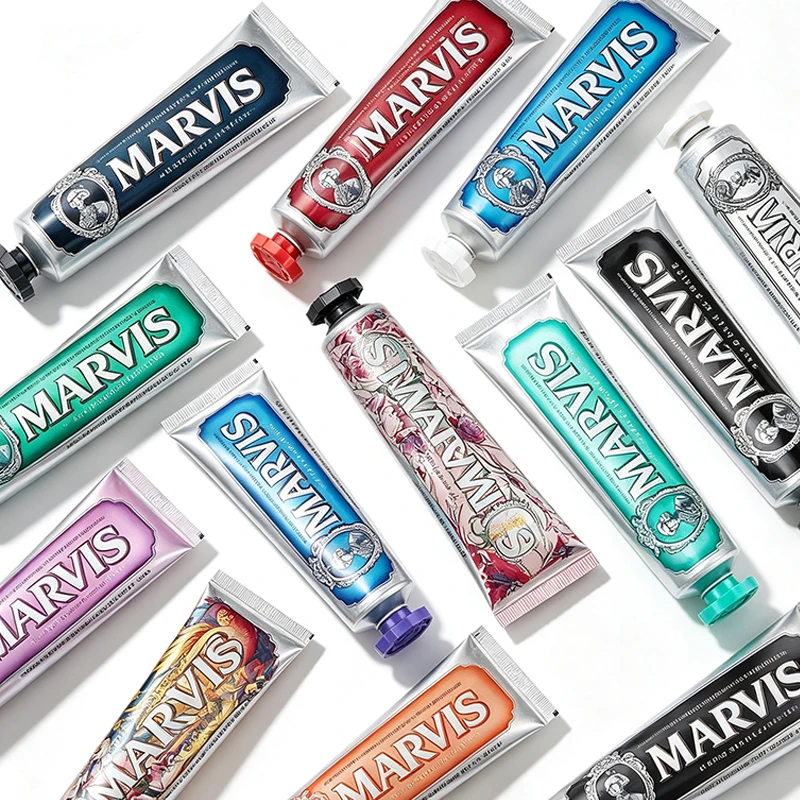 Hot Marvis Peppermint Toothpaste for High Quality Oral Care Cooling Soothing Lingering Fragrance and Long Lasting Tooth Care
