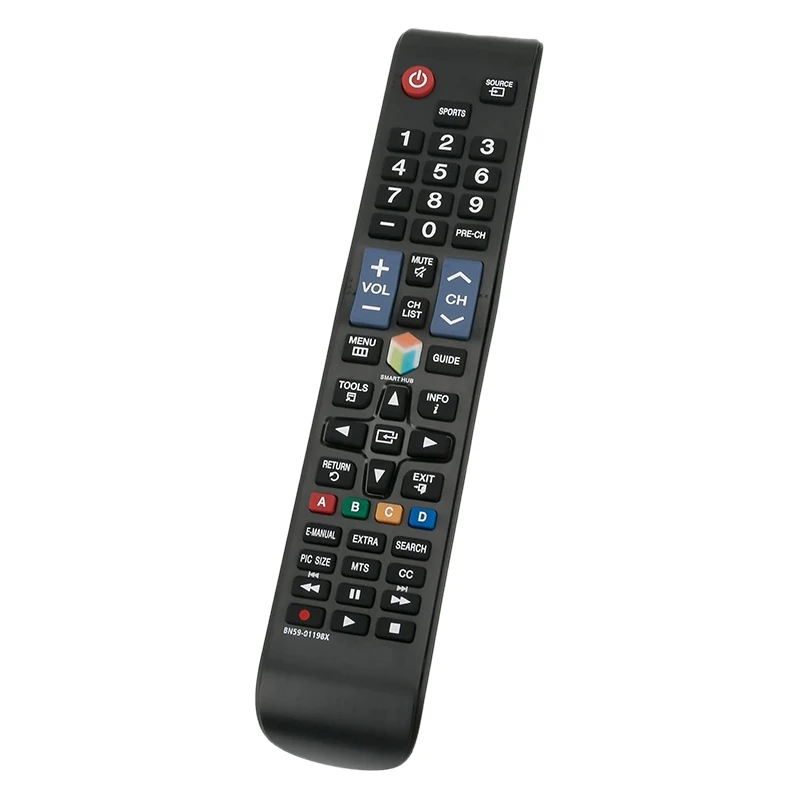 Télécommande pour Samsung Smart TV BN59-01198X infrarouge dermatRemote Control (2XAAA 24.com)