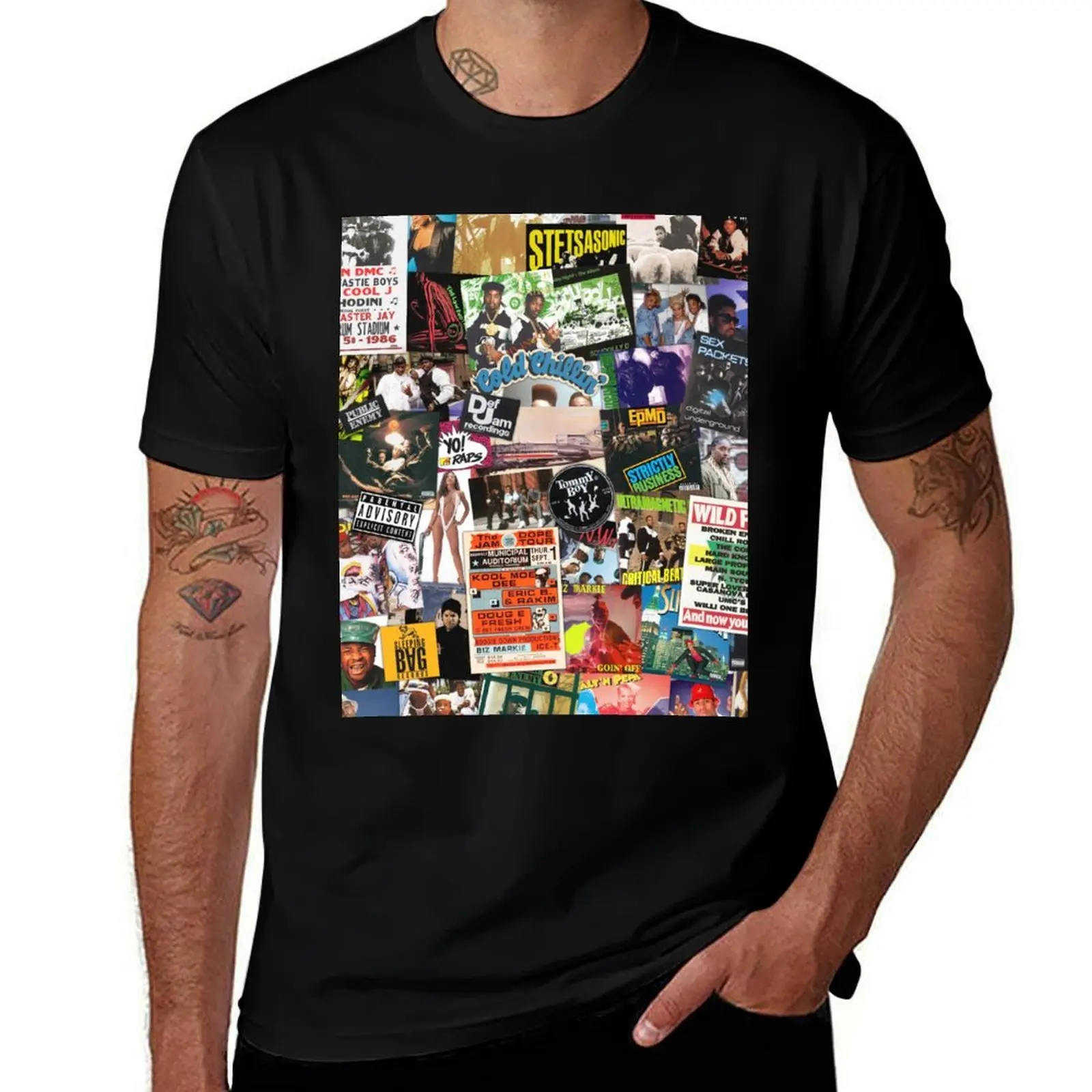 

Old School Hip Hop T-Shirt mens graphic t shirts anime tshirt T-Shirt