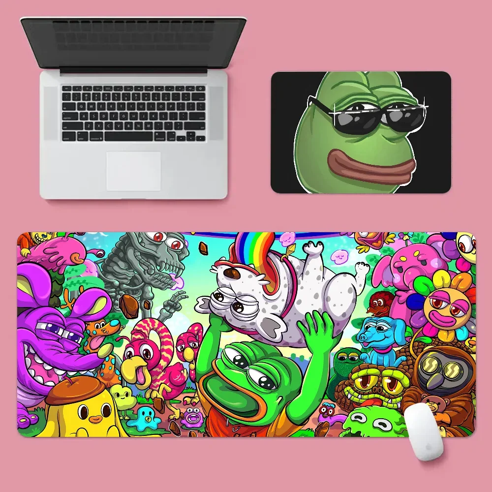 Triste rana 2020 nuevos ratones de oficina Gamer alfombrilla de ratón suave tamaño para teclado de juego