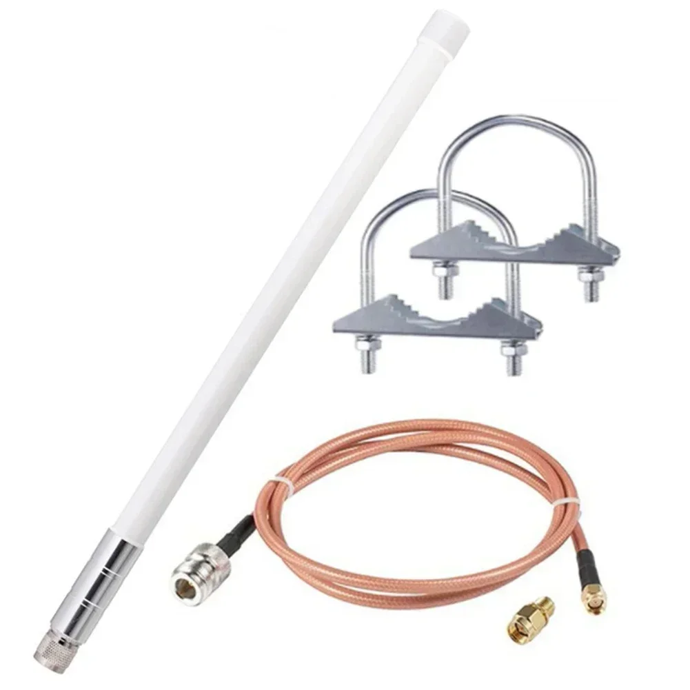 RAK Wireless M1 HNT 868Mhz 915Mhz Antenna for Urban Monitoring 5 8dBi Outdoor 42cm White Male N Male Connector