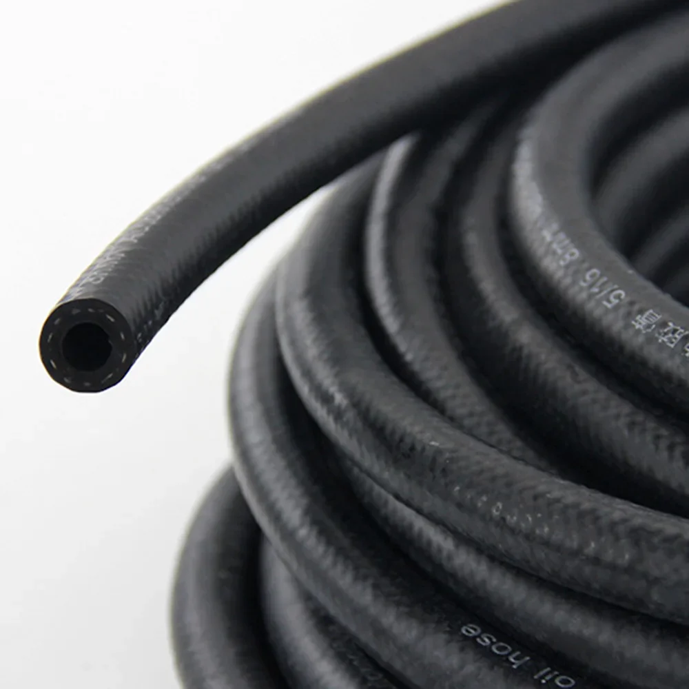 1M NBR Petrol Diesel Oil Resistant Rubber Tube4-25mm Diameter Flexible High Pressure Automobile Fuel Injection Pipe Car oil hose