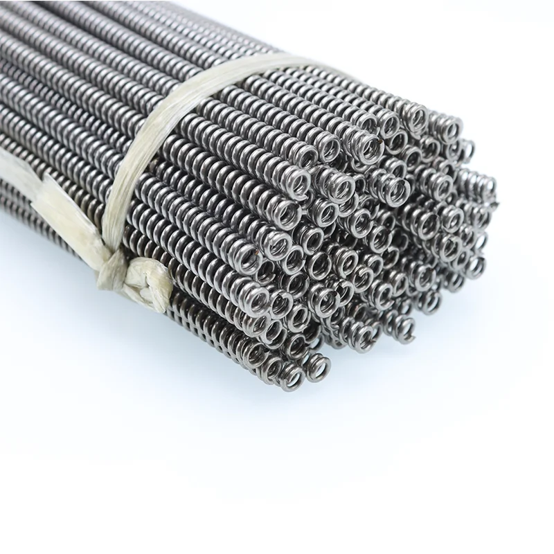 300mm Compression Spring Wire Dia 0.8/1.0/1.2/1.5mm 65 Mn Manganese High Carbon Steel Y-shaped Soft Pressure Return Long Springs