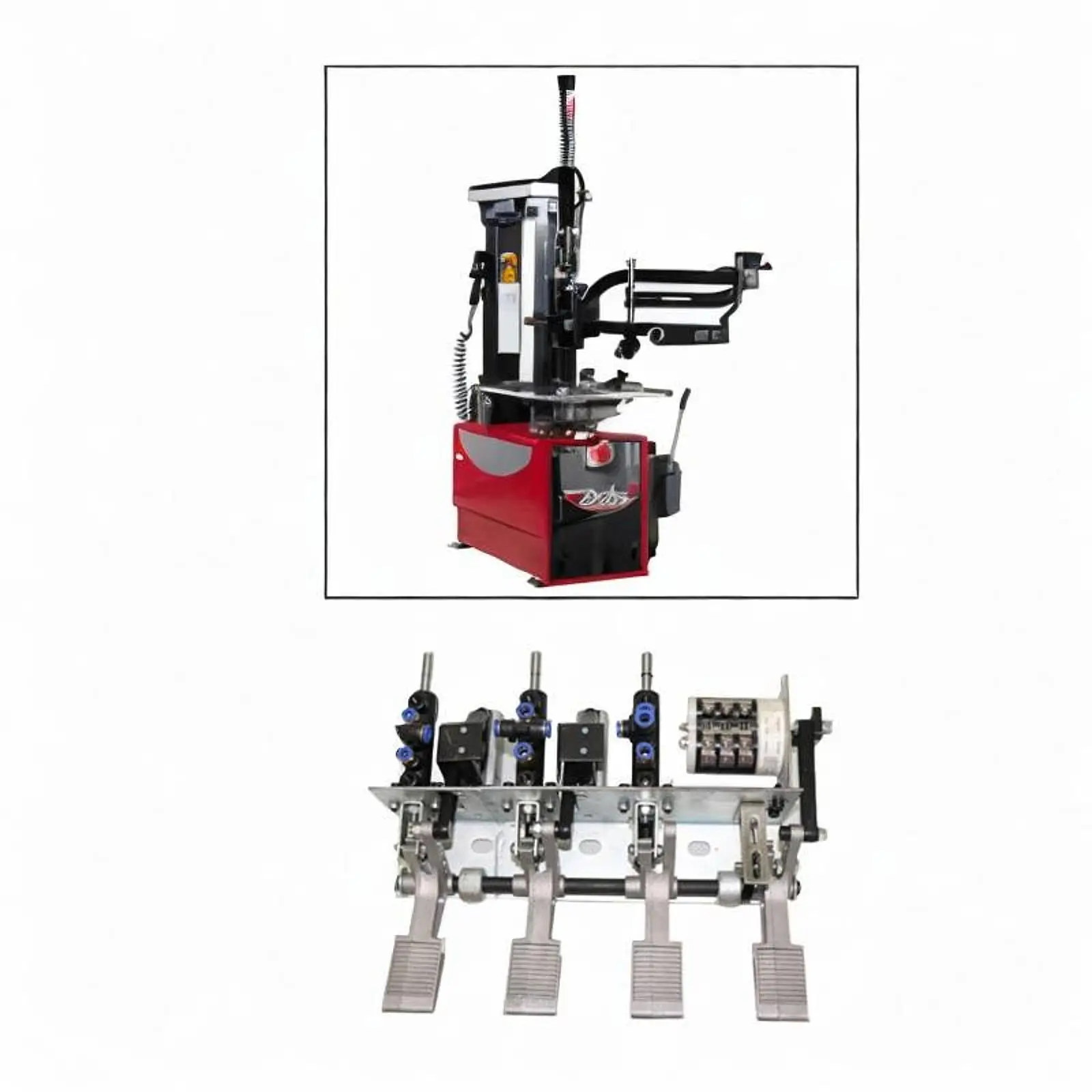 

Tire Changer Foot Pedal Assembly Tire Removal Machine Part Four Pedal Efficient