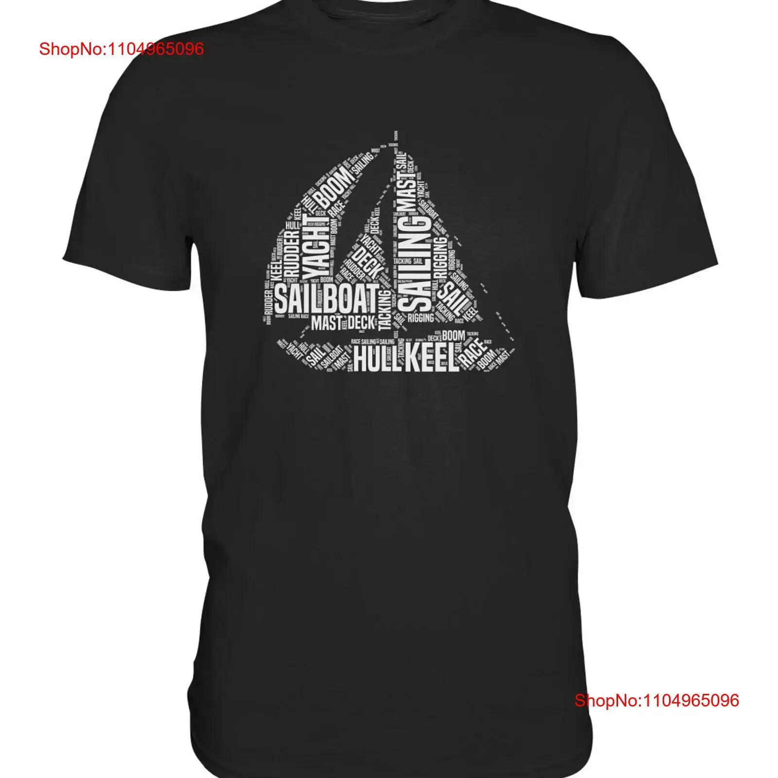 

T Shirt Sailing Terms Captain Sailor Yacht Premium vintage Washed Breathable homme Soft designer clothes Versatile Unisex