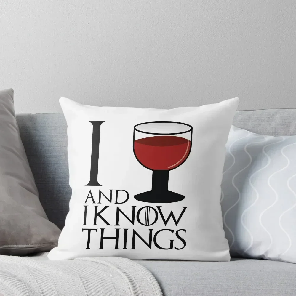 I drink and I know things - Tyrion Lannister Throw Pillow Marble Cushion Cover christmas pillow case pillow