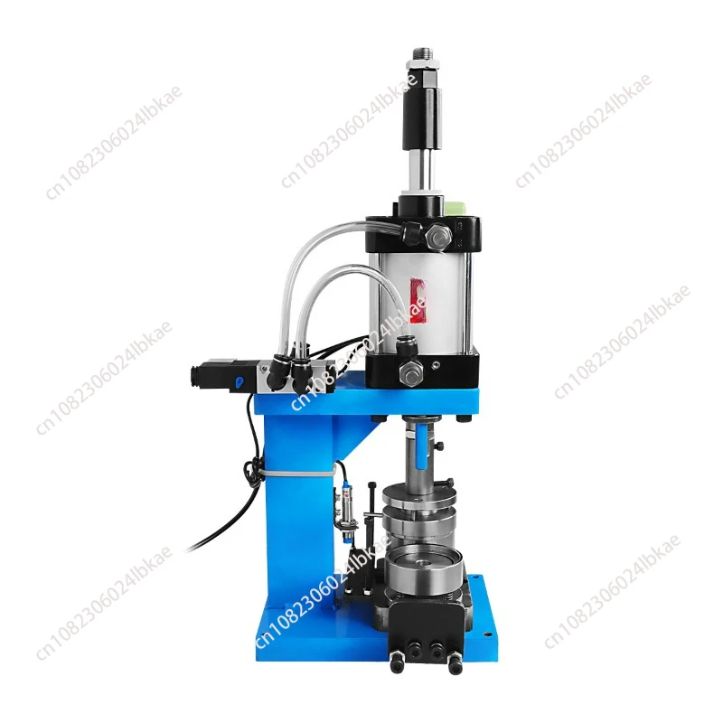 Push-pull Pneumatic Equipment Badge 58 Die Automatic Pneumatic Punch Metal Machine Double Flash Making Tool