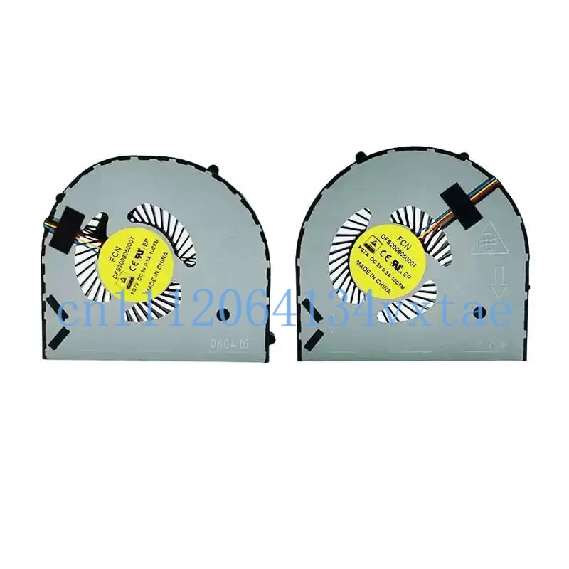 

New Laptop CPU+GPU Cooling Fan for DELL 2015 Alienware 15 17R2 17R3 17 R2 17 R3 P43F Series DFS200805000T FG79 FG7A DC5V 0.5A0.2