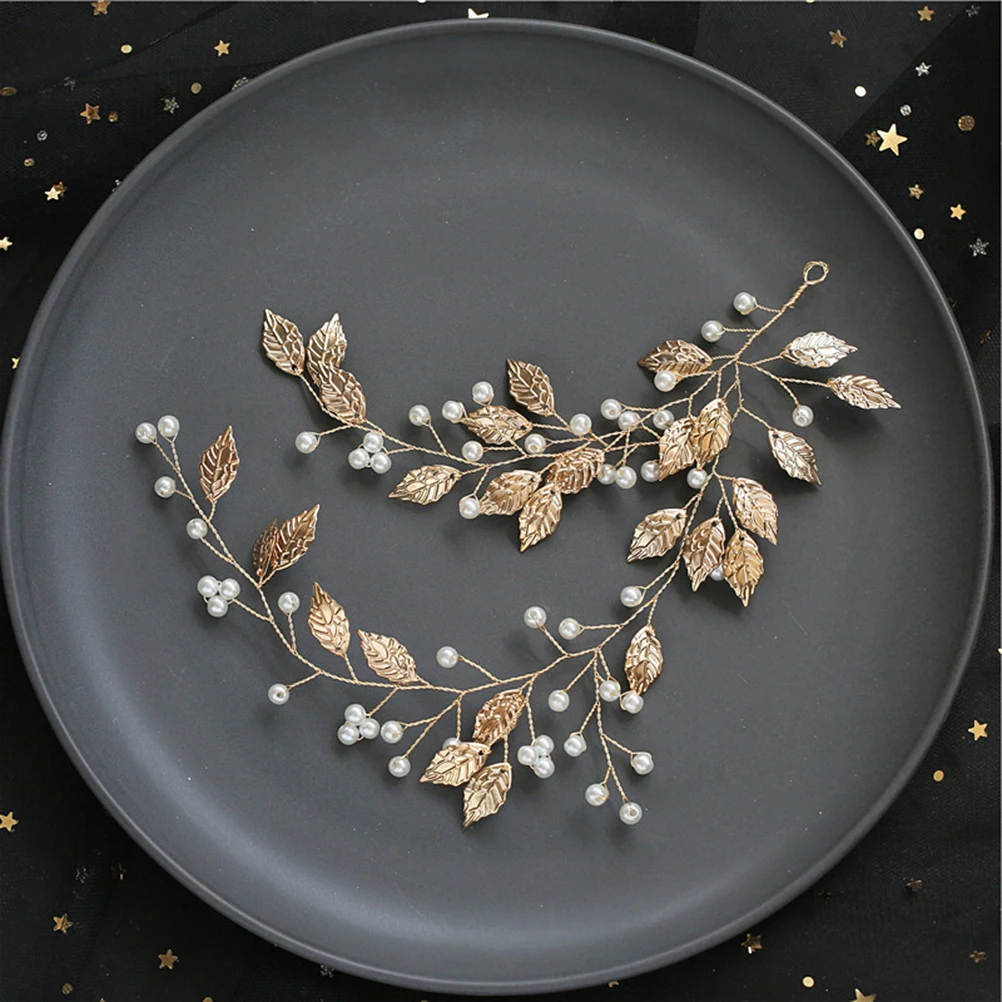 

Pearl Wedding Headb Elegant Bridal Hair Accessories Lightweight Comfortable Pearls Headpiece For Brides Special