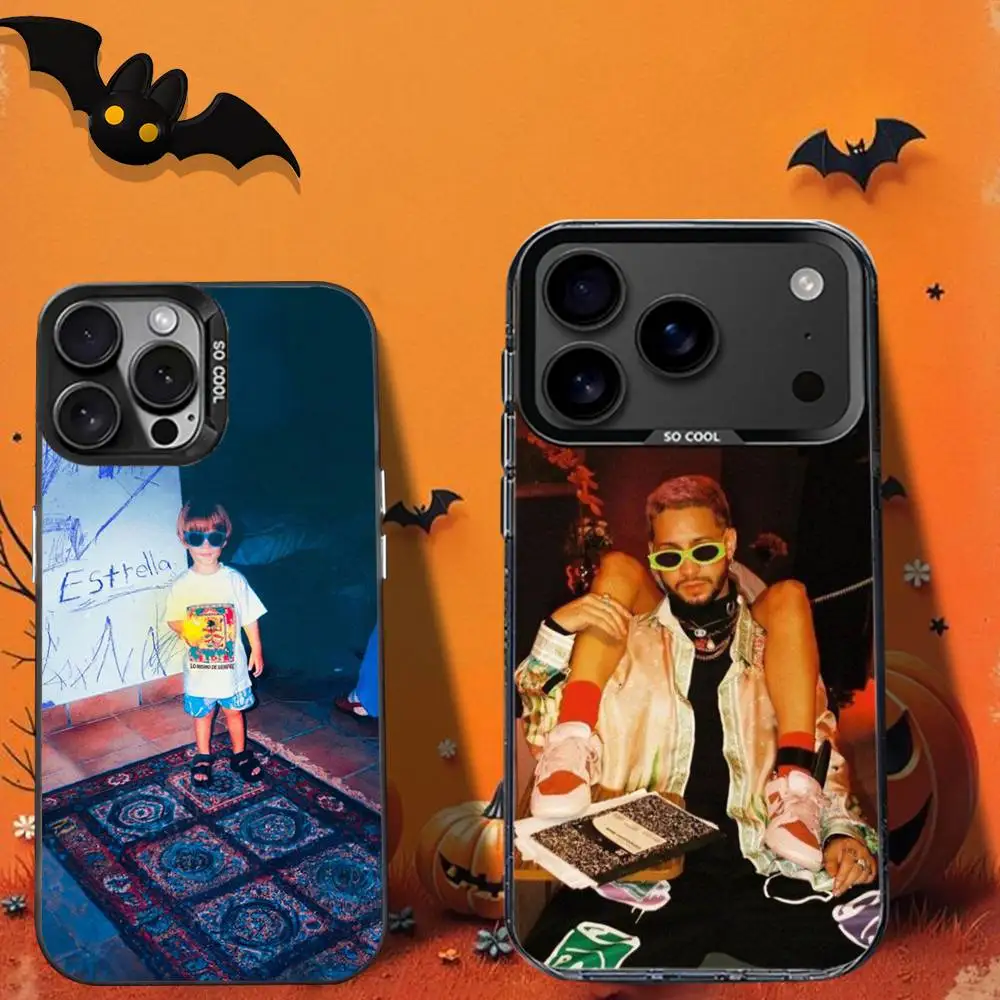 

M-Mora Singer Estrella-S Phone Case For iPhone 16,12,13,17,15,1,11,Mini,Pro,SE,XS,MAX,Black Matte Silicone Cover