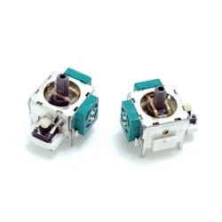 2 PCS 3D Analog Joysticks Sensor Module Stick Replacement Repair Parts Game Accessoires for Nintendo NGC Gamecube Controller